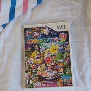 Nintendo Wii Mario Party 9 - Vibrant Game Cover